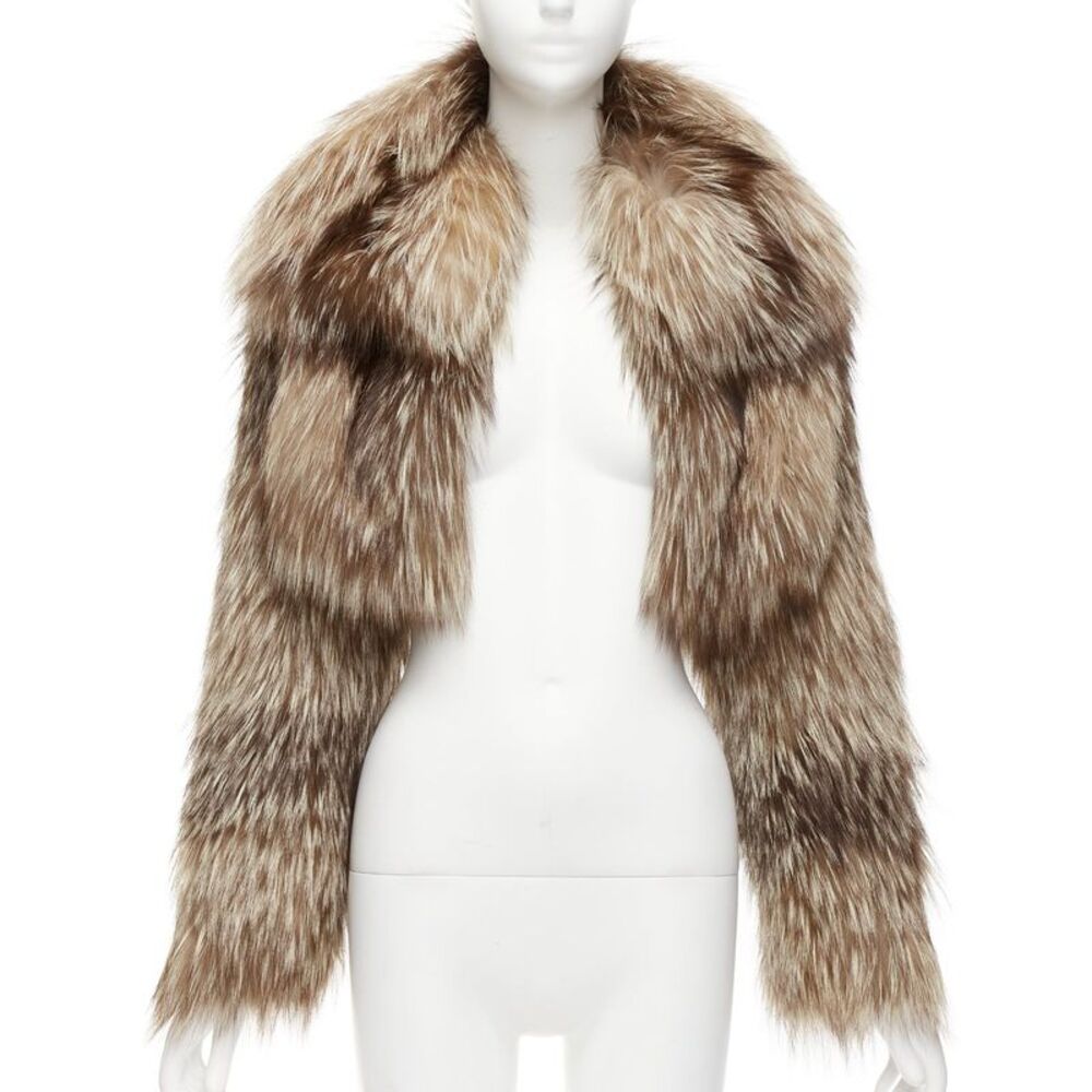 Fendi Fur Crop Jacket